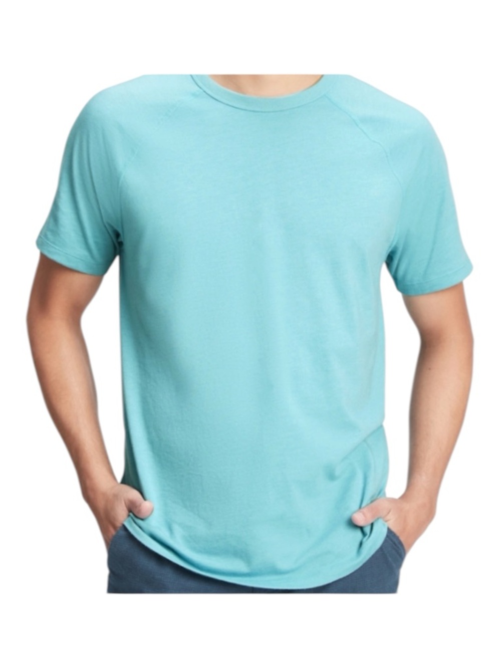 GAP Men’s Raglan Pull Over Short Sleeve T-Shirt